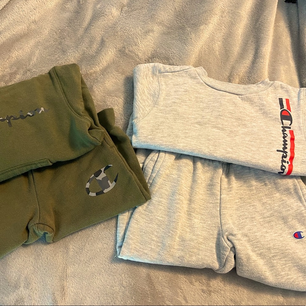 Champion Boys’ Toddler Sweatsuit Set (BUNDLE)❤️💙❤️